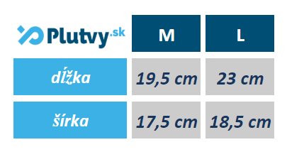 ako vybrať veľkosť plavecké packy Arena Vortex, v obchode Plutvy.sk